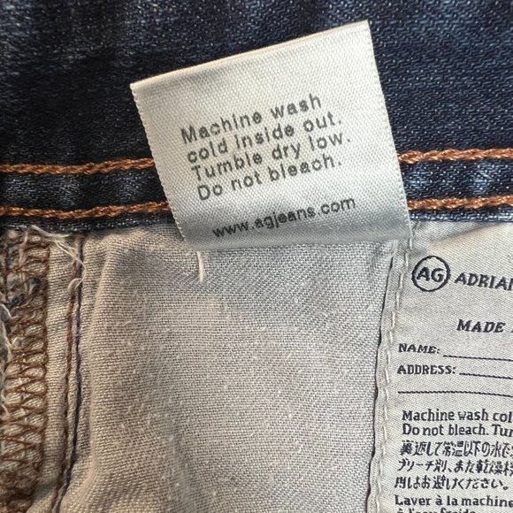 AG Adriano Goldschmied Jeans Mens 34x28.5 The Protege Straight Leg Blue Denim - Picture 13 of 15